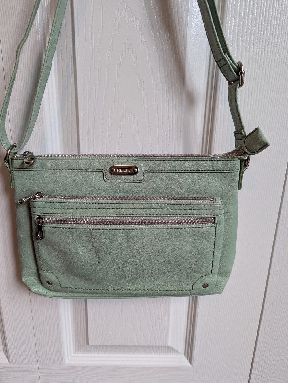Relic Light Mint Green Crossbody Bag